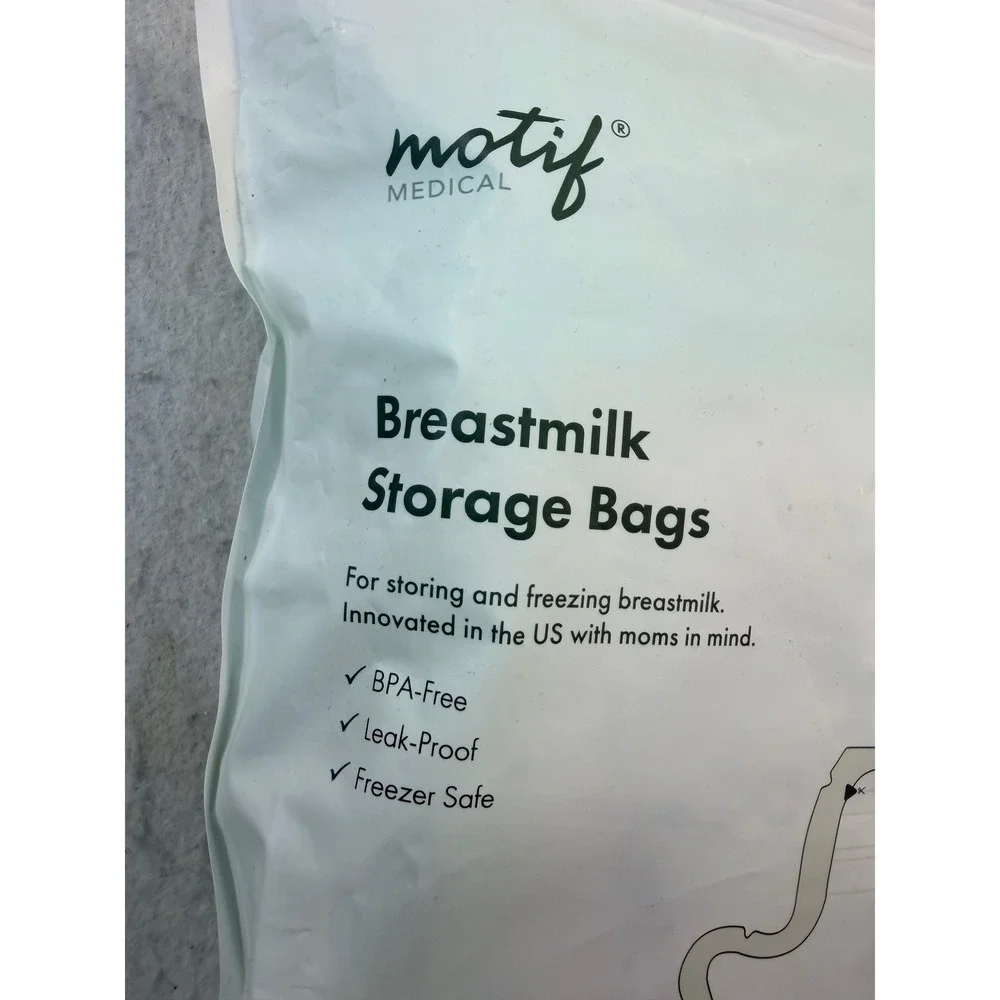 Motif Breastmilk‎ Storage Bags 8oz 400 Count BPA-Free AAC0008-06